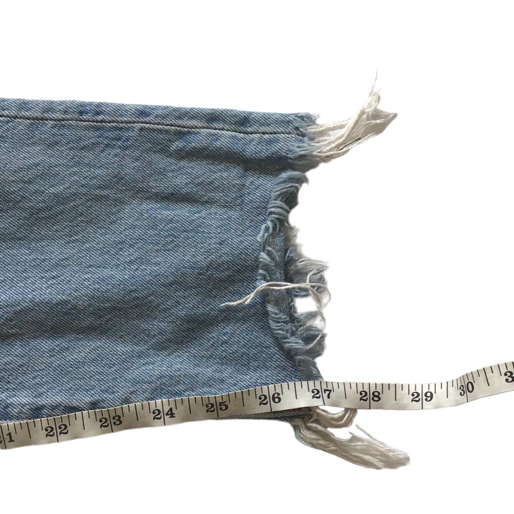 Levi’s Premium Quality 501 Skinny High Rise Distressed Jeans, size 27 - Picture 13 of 15